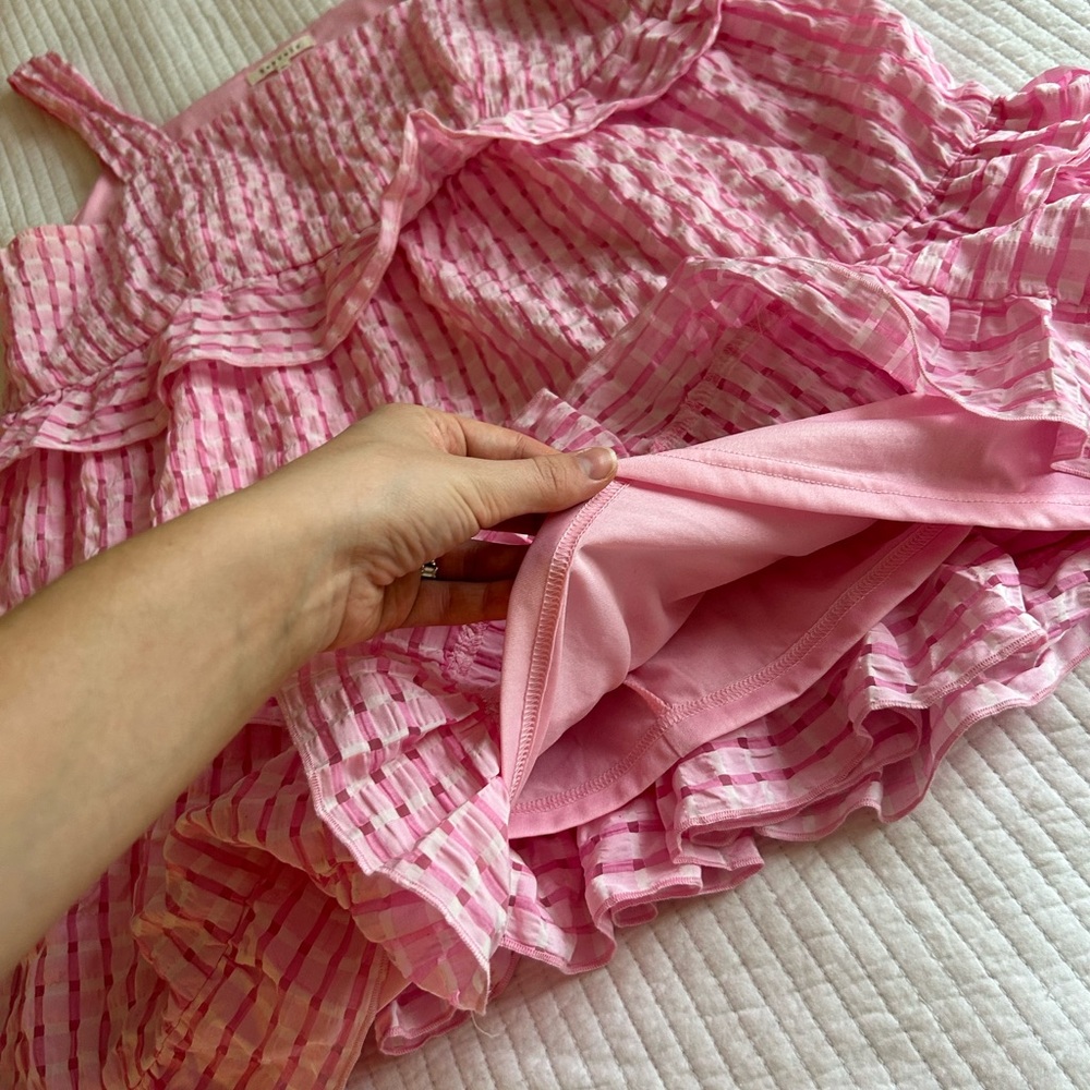 Pink Ruffled Dress - Picture 6 of 6